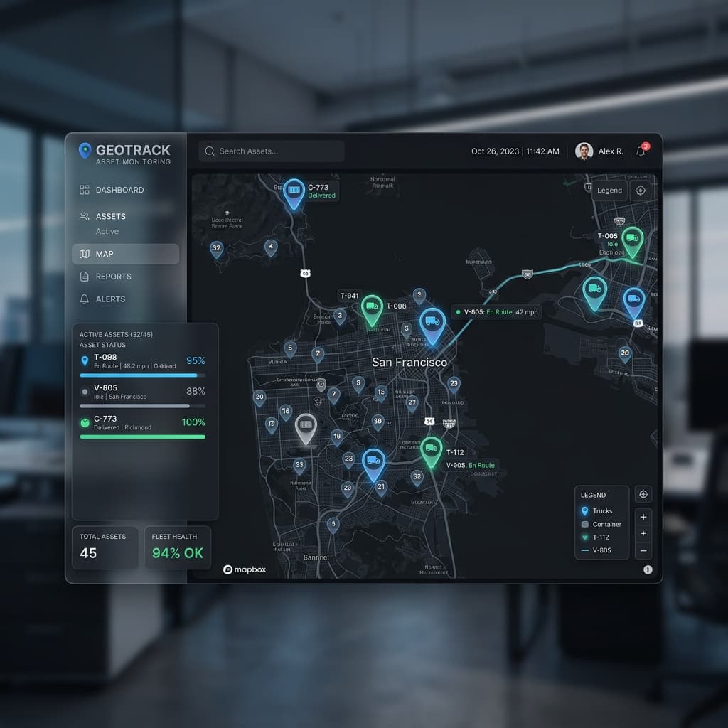Geolocation Asset Tracking System